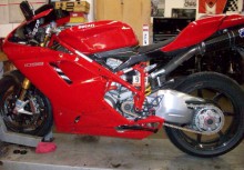1098 Custom Swingarm & Suspension